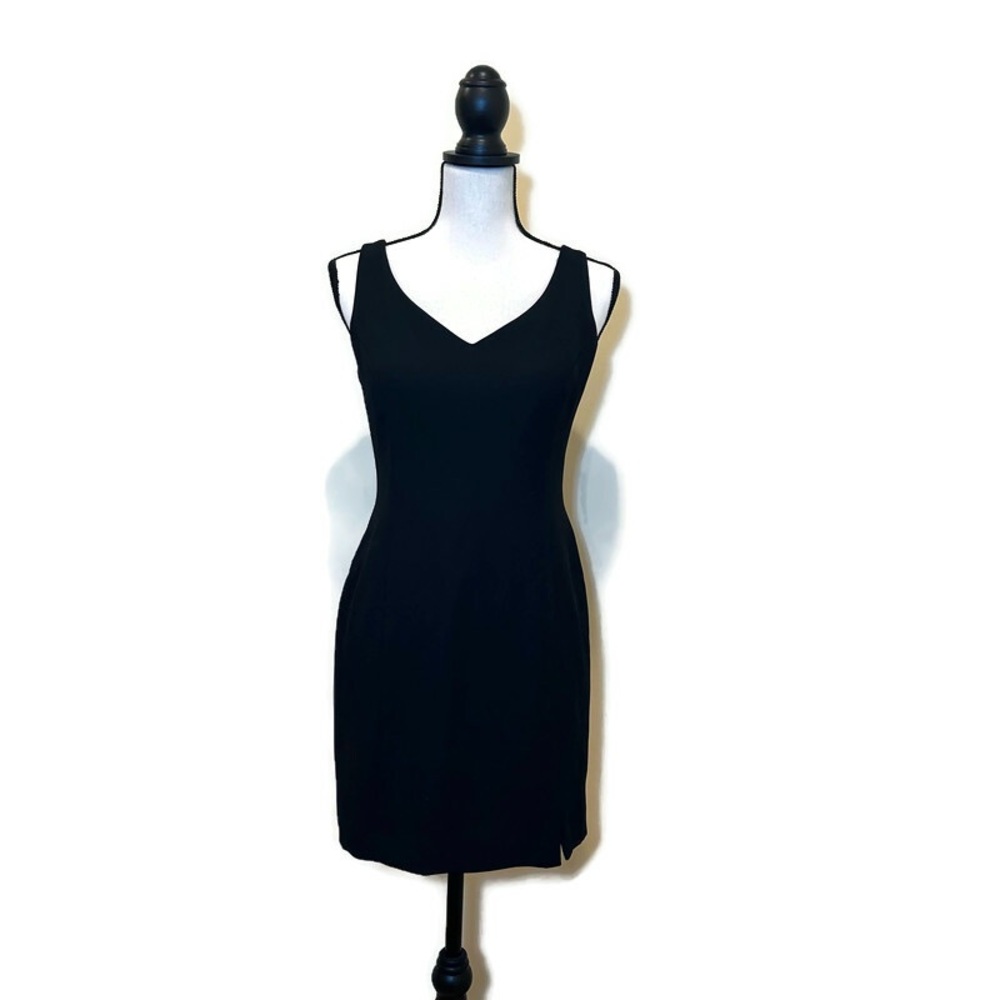 Hugo Buscati Black Sleeveless Dress Women’s Size 6 Petite